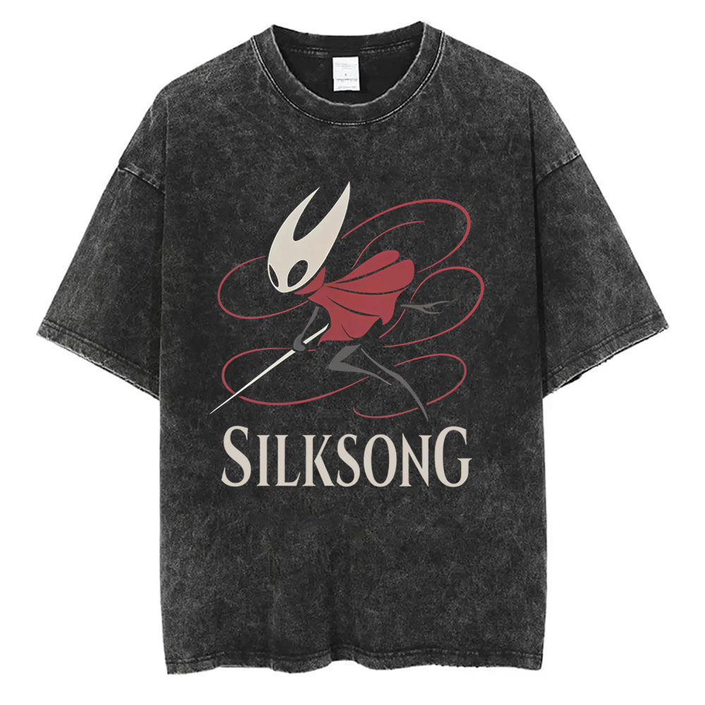 Washed Vintage Game Hollow Kni - огляд і ціна Retro Gaming T Shirt