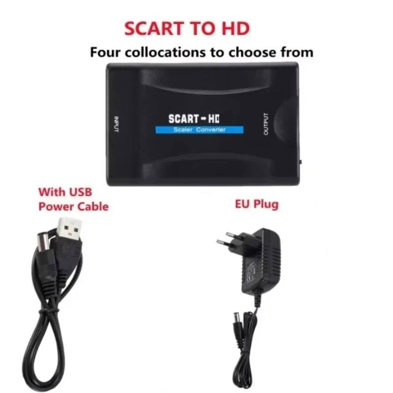 USB Powered SCART to HD Conver - огляд і ціна Scart To Hdmi
