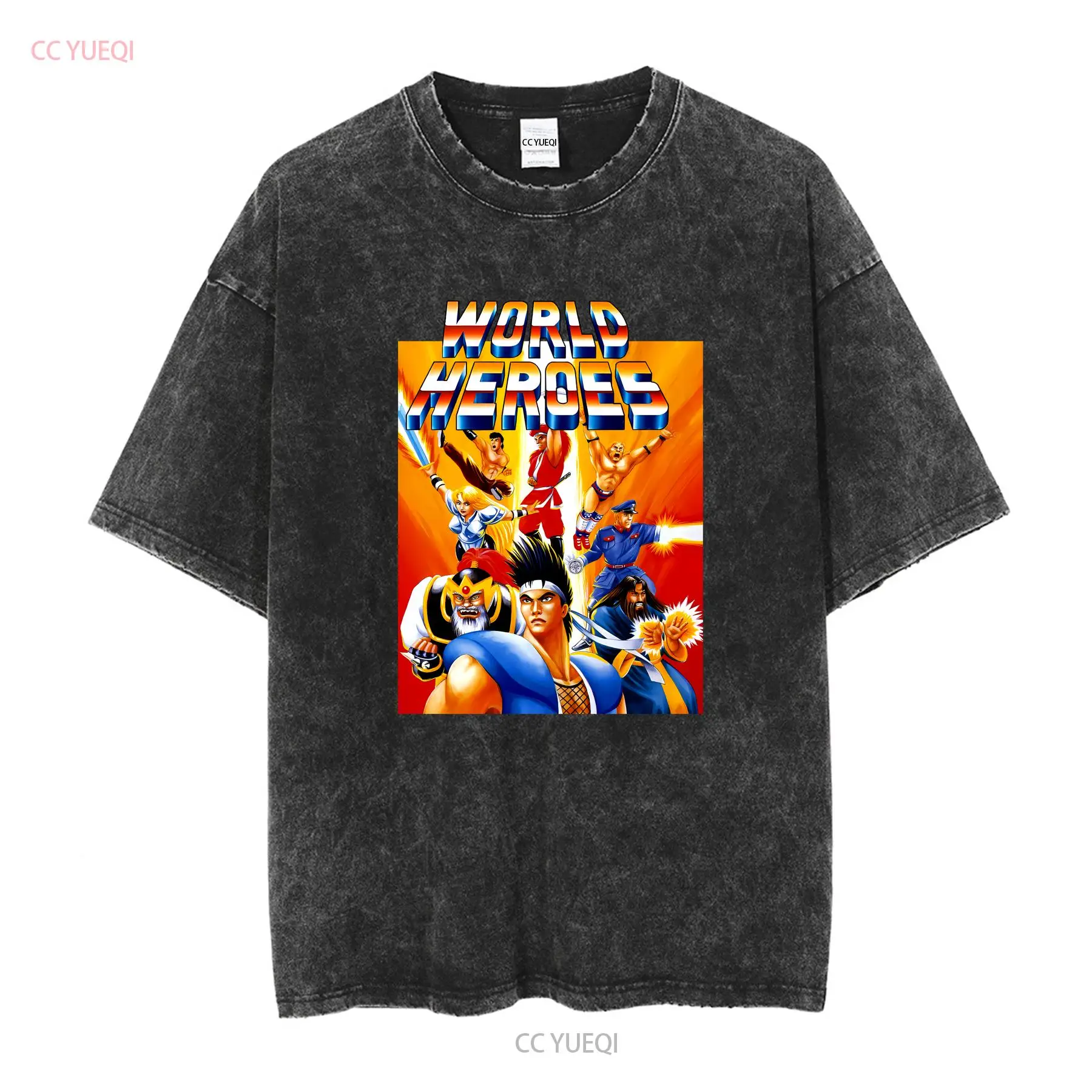 World Heroes Classic NEO GEO V - огляд і ціна Retro Gaming T Shirt