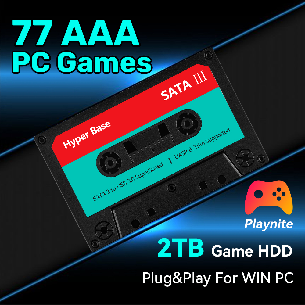 2TB Game Hard Drive With 77 PC - огляд і ціна Retro Gaming N64