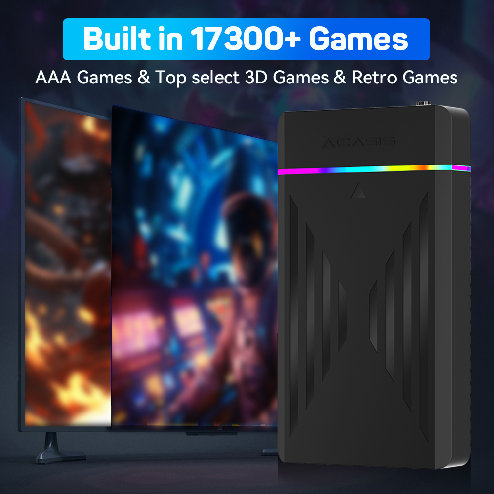 3TB Portable Gaming HDD Launch - огляд і ціна Retro Gaming Kiosk